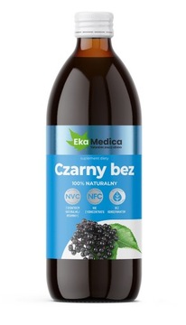 EkaMedica Sok z Czarnego bzu NFC bez konserwantów 500ml
