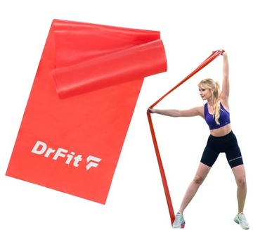 DrFit taśma rehabilitacyjna guma lateksowa oporowa