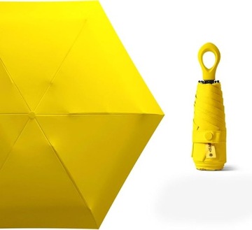 Маленький дождь зонтик солнцезащитный крем UPF50 Складывается мини -фильтр