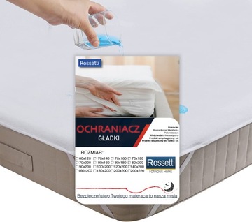 OCHRANIACZ NA MATERAC 70x180 PODKŁAD WODOODPORNY