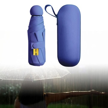 Складной зонт Зонт сильный водонепроницаемый для путешествий фиолетовый