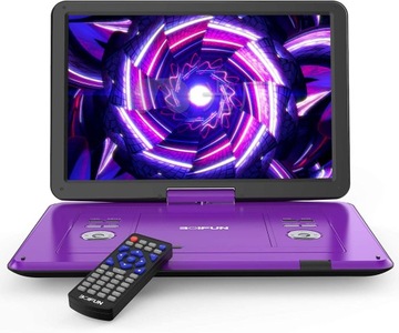 ПОРТАТИВНЫЙ АВТОМОБИЛЬНЫЙ DVD-ПЛЕЕР 17,5 ДЮЙМОВ USB SD