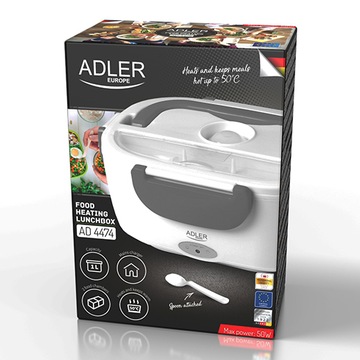 AD 4474 grey Pojemnik na żywność - podgrzewany