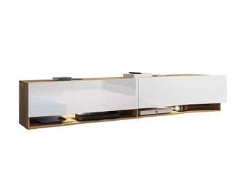 Lowboard APOLLO I, szafka RTV 180cm, półka pod tv