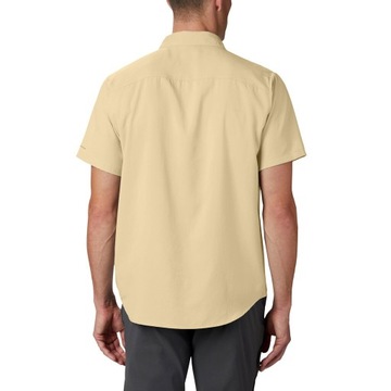 Koszula z krótkim rękawem męska Columbia Utilizer II Solid - Light Camel XL