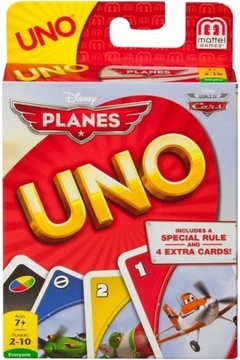 КАРТОЧНАЯ ИГРА MATTEL UNO ДИСНЕЙ САМОЛЕТ MATTEL