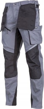 Spodnie robocze DO PASA MONTERSKIE BHP STRETCH 2XL