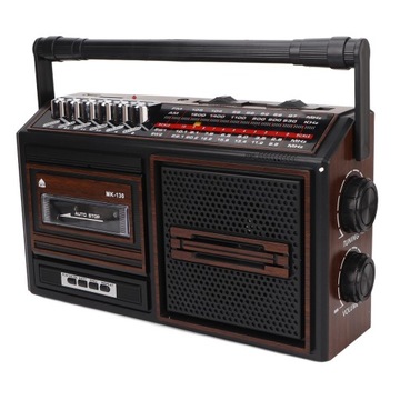 ODTWARZACZ KASETOWY WALKMAN KONWERTER RETRO BRĄZOWY