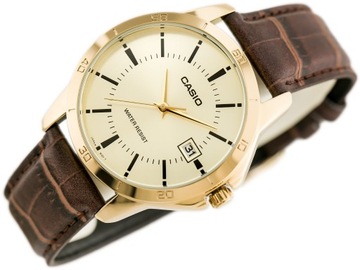 ЧАСЫ МУЖСКИЕ CASIO MTP-V004GL 9A (zd046c) + КОРОБКА + ГРАВИРОВКА