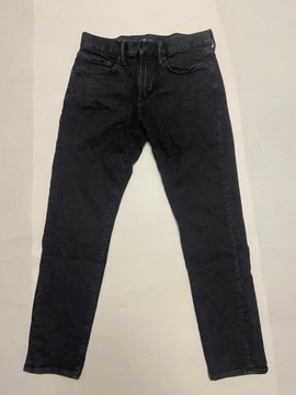 GAP SLIM TAPER MODNE MĘSKIE SPODNIE JEANSY ROZMIAR W29 L30