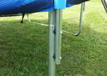 DUŻA TRAMPOLINA Z SIATKĄ DLA DZIECI I DOROSŁYCH