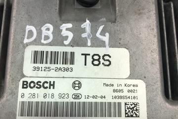 JEDNOSTA ŘÍDÍCÍ MOTORU ECU KIA OPTIMA 391202A303 2011