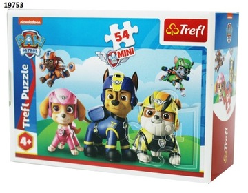 Мини-пазл Будь как Щенячий патруль 54 детали