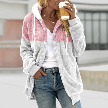 Hooded Loose Jacket Women Casual Oversized New Aut