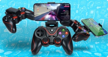 Экранная лупа ZOOM для телефона + Gamepad Gamer Set