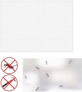 МОСКИТНАЯ СЕТКА ОКОННАЯ НАСЕКОМЫЕ КОМАРЫ 150х150 + ВЕЛКРО