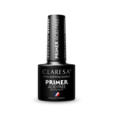 Claresa Primer Bezkwasowy Odtłuszczacz do paznokci ACID FREE 5ml