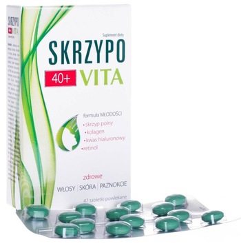 SKRZYPOVITA 40+ * 42 TABL .POWL. MOCNE WŁOSY, SKÓR