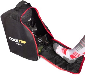 ZESTAW NA NARTY POKROWIEC + BUTY TORBA KASK