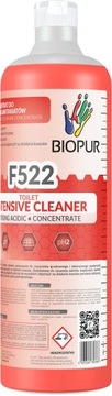 Biopur F522 1l Najsilniejszy koncentrat usuwający kamień, rdzę i brud