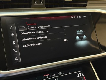 Audi A6 C8 Avant 2.0 40 TDI 204KM 2022 Audi A6 Avant 40 TDI quattro S tronic *Panorama, M, zdjęcie 39