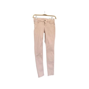jeansy CALVIN KLEIN 26/30 blady róż / rurki / 8526