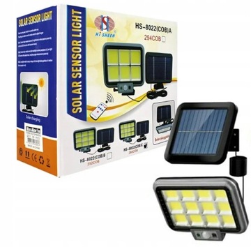Halogen Lampa Solarna HS-8022(COB)C 288 COB