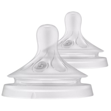 Силиконовая соска для бутылочки Natural Response от 6 месяцев, Avent