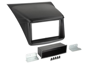 Ramka radiowa Mitsubishi 2 DIN czarny