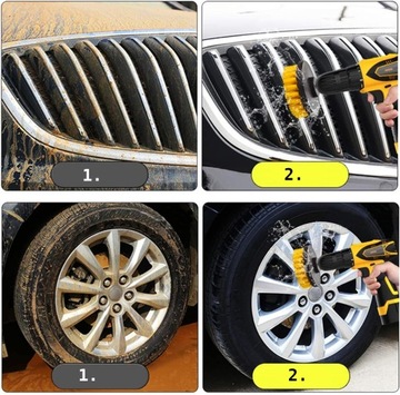 SZCZOTKI SPRZĄTAJĄCE CZYSZCZĄCE WIELOZADANIOWE NA WIERTARKĘ WKRĘTARKĘ PADY