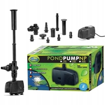 Комплект SET 9 UV-C-фильтра для пруда 5000л + насос 2000л/ч