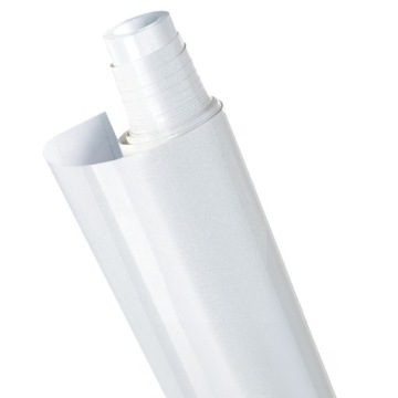 Мебельный шпон самоклеящийся фольга белый глянец для мебели PCV столешница 2mx60cm