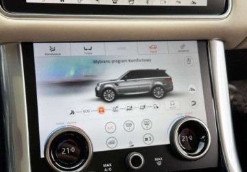 Land Rover Range Rover Sport III 2022 Land Rover Range Rover Sport 3,0 HSE Dynamic 400KM Gwarancja SalonPL VAT23, zdjęcie 39