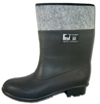 Buty filcowe, kalosze PVC Łukpol WZF900K44 Farmer WZ F/900/K - rozmiar 44