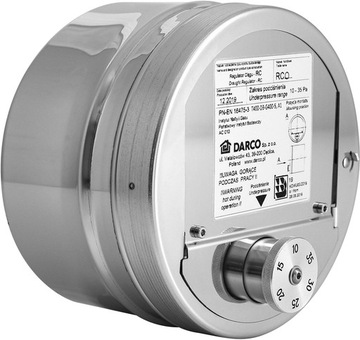 Regulator ciągu okrągły z systemem przeciww RCO-EX -150