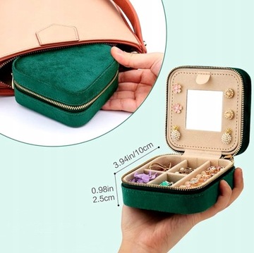 Органайзер, шкатулка, футляр, Шкатулка для драгоценностей с зеркалом
