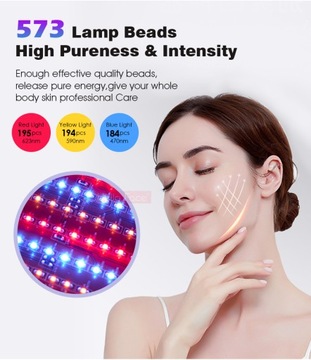 Профессиональная лампа для фототерапии 573 LED СКЛАДНОЙ СПЕКТОМЕТР BODY FACE