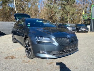 Skoda Superb III Scout 2.0 TDI 190KM 2019 SUPERB SportLine 4x4 Full Virtual2.0TDI 190PS Kamery El. Klapa Bezwypadkowy