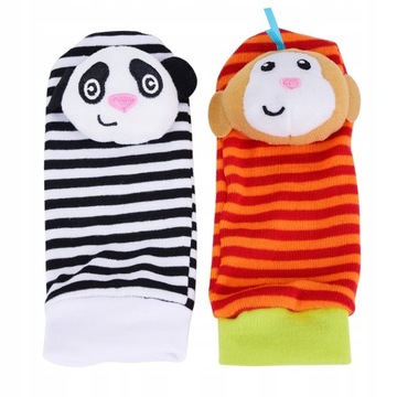 ДЕТСКИЕ ПОГРЕМКИ ПОГРЕМКИ НАРУЧКИ НОСКИ 4 ШТ.