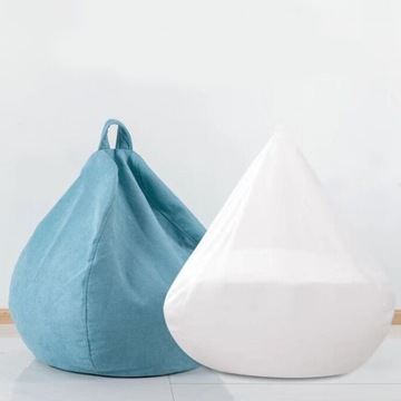 Подходящий наполнитель для мешков с фасолью, белый