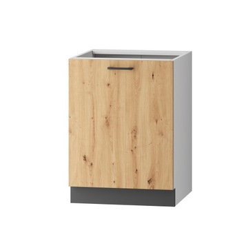 Loftowa szafka kuchenna pod płytę gazową indukcyjną 60 cm CLARA
