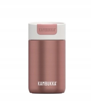 Термокружка на каву, термос 300 мл для авто Kambukka Olympus Misty rose