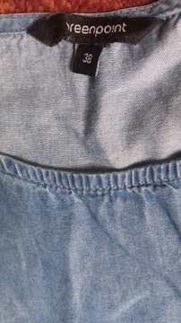 Greenpoint sukienka jeansowa Cienki jeans roz 38-40