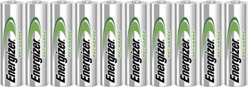 10x Akumulatorki ENERGIZER Universal AA R6 HR6 NH15 1,2V 1300mAh