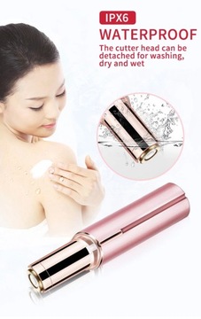 USB перезаряжаемая электрическая помада для удаления волос в форме женского лица