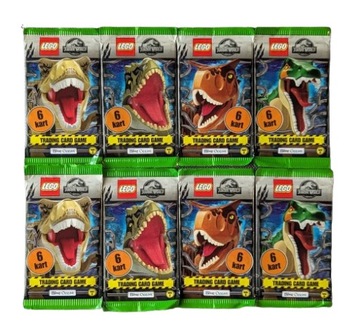 Karty LEGO Jurassic World Seria 3 x8 Saszetek