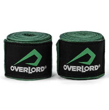 Бинты для бокса Overlord 350 см Зеленый