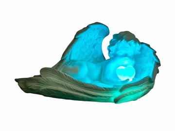 АНГЕЛ СВЕТЯЩИЙСЯ АНГЕЛ СВЕТОДИОДНАЯ БОЛЬШАЯ ФИГУРКА ГРАДЛА