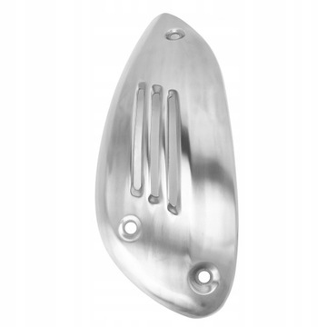 Крышка выхлопной трубы глушителя мотоцикла из стали.