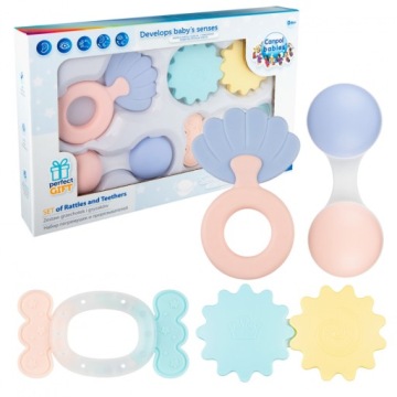 CANPOL INTERAKTYWNA GRZECHOTKA Piłka Gryzak Kotek